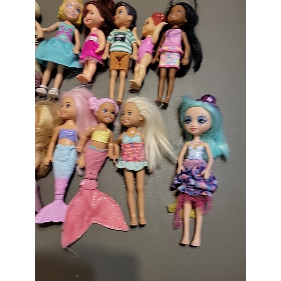 Barbie Little Sister Kelly Chelsea Friend Dolls Lot Tommy - Picture 4 of 9